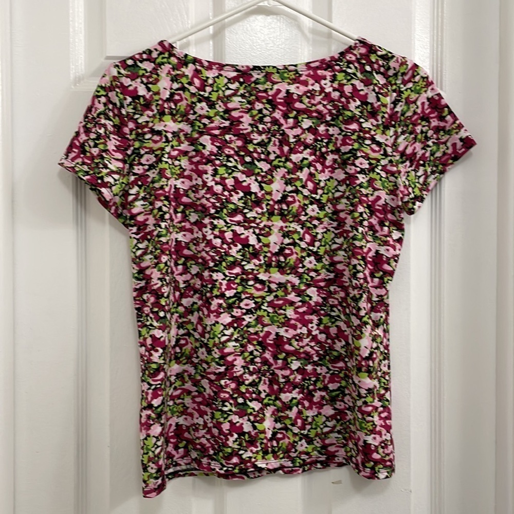 Notations Multicolored Print Top Size S - image 6